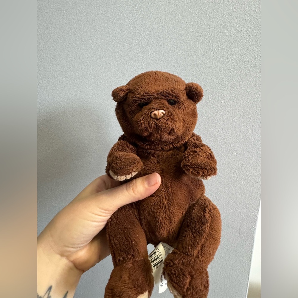 Vintage 2004 FurReal Friends Newborn Luv Cubs Brown